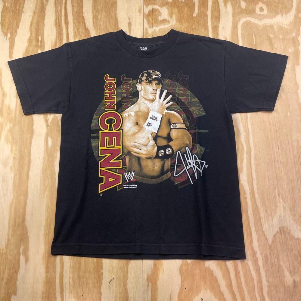 Vintage 2007 WWE John Cena “You Can’t See Me” T-Shirt – Men’s S/M